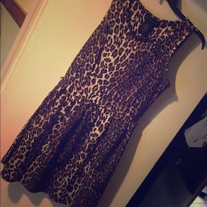 Leopard print dress